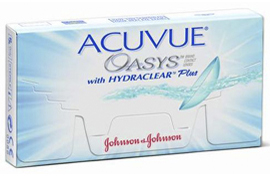 Контактные линзы Acuvue Oasys with Hydraclear Plus 